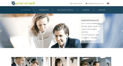 Desktop Screenshot of junior-consult.dk